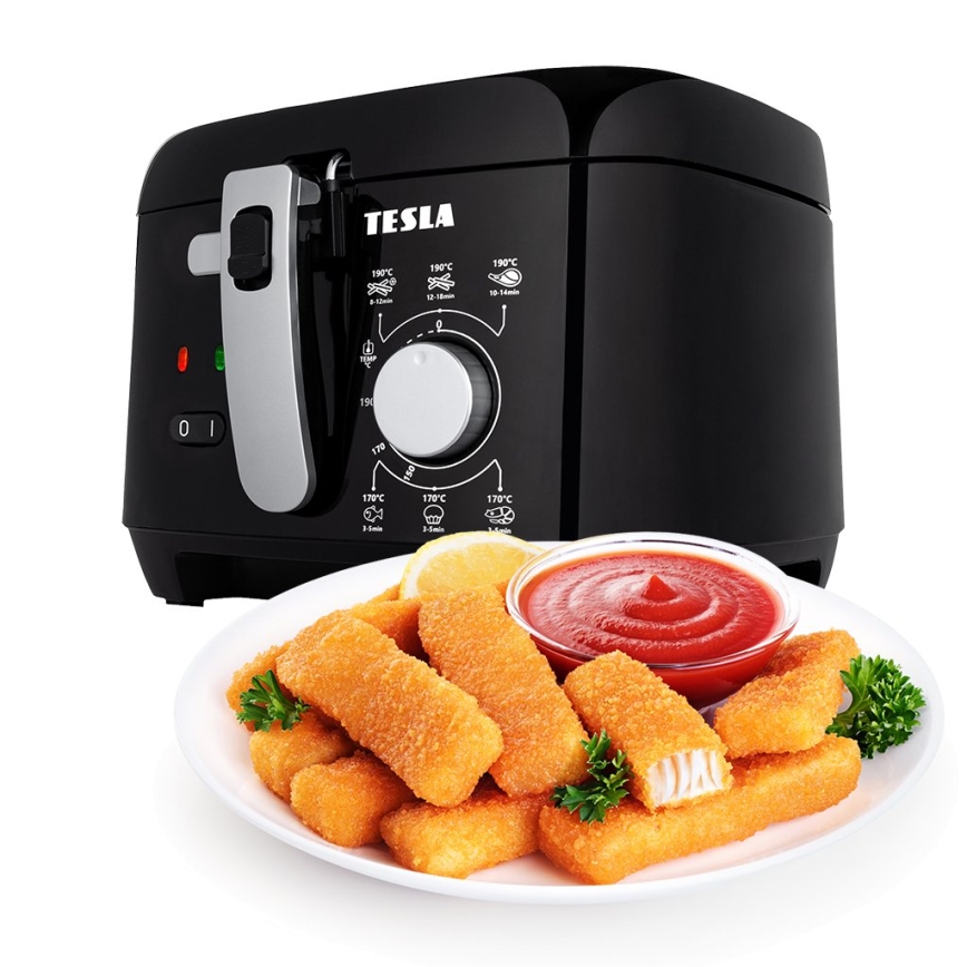TESLA Electronics EasyCook - Friteerauskeitin 2,5 l 1800W/230V