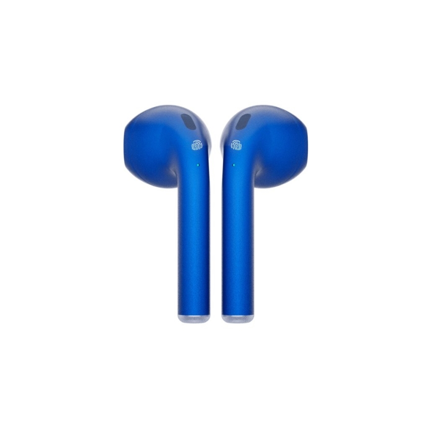 TESLA Electronics - Langaton earphones 300 mAh + 2x 25 mAh IPX4 sininen