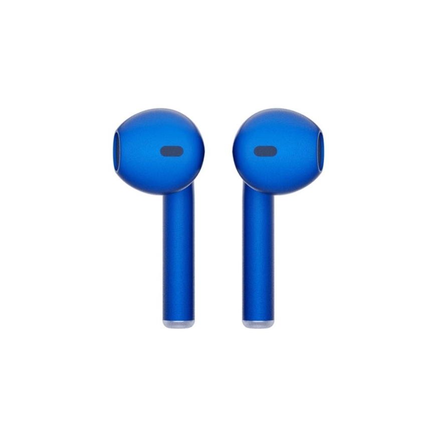 TESLA Electronics - Langaton earphones 300 mAh + 2x 25 mAh IPX4 sininen