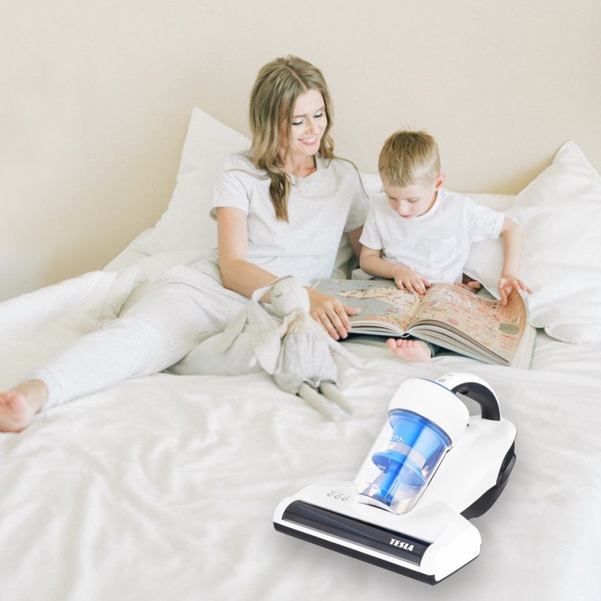 TESLA Electronics LifeStar - Kädessä pidettävä antibakteerinen pölynimuri UV-C-lampulla 3in1 550W/230V