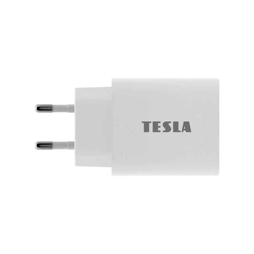 TESLA Electronics - Pikalatausadapteri Power Delivery 20W valkoinen
