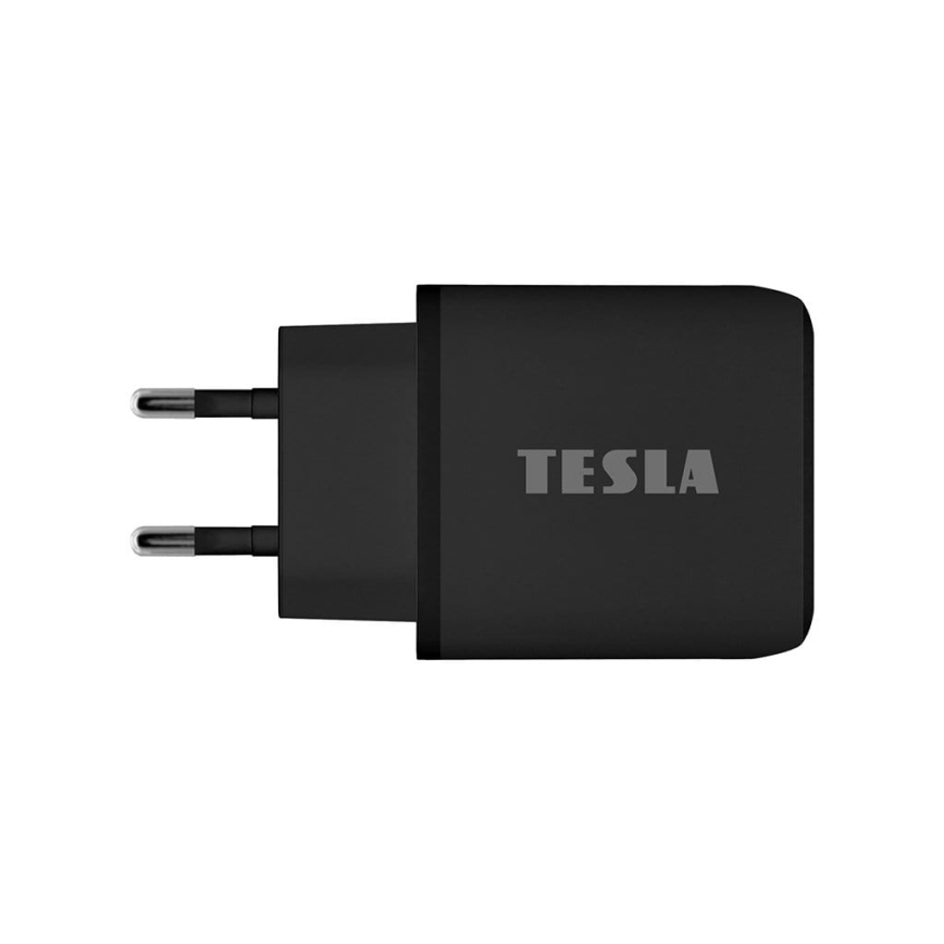 TESLA Electronics - Pikalatausadapteri Power Delivery 25W musta