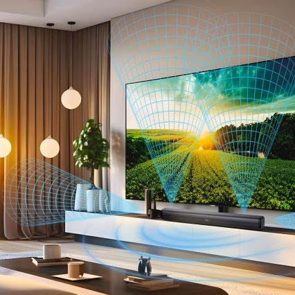 TESLA Electronics PrimeSound - Dolby Atmos soundbar 2.1 230W/230V + kauko-ohjaus