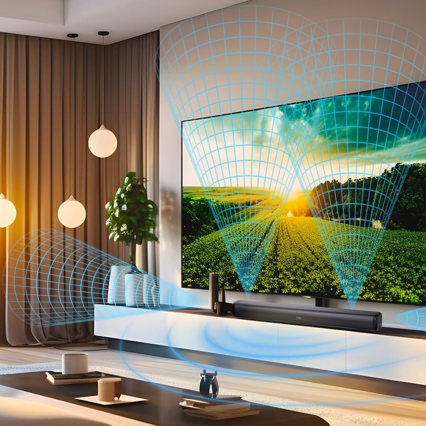 TESLA Electronics PrimeSound - Dolby Atmos soundbar 2.1 230W/230V + kauko-ohjaus