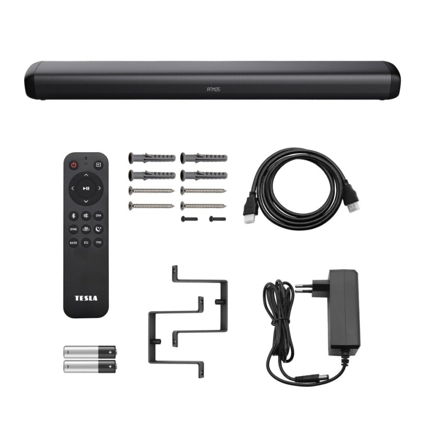TESLA Electronics PrimeSound - Dolby Atmos soundbar 2.1 230W/230V + kauko-ohjaus