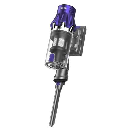 TESLA Electronics PureStar - Joustava langaton 2-in-1 varsi-imuri 250W/2200 mAh harmaa/violetti