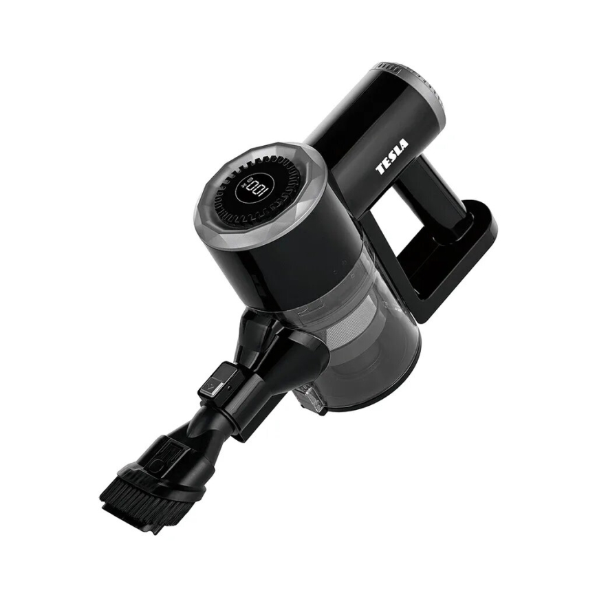 TESLA Electronics PureStar - Joustava johdoton pölynimuri 2in1 150W/2200 mAh musta