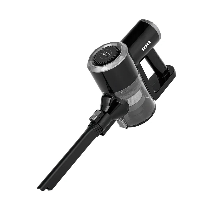 TESLA Electronics PureStar - Joustava johdoton pölynimuri 2in1 150W/2200 mAh musta