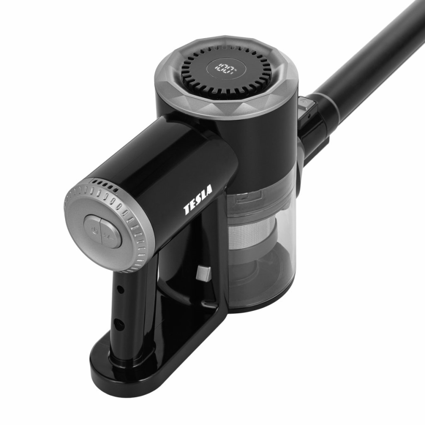 TESLA Electronics PureStar - Stick-käsipölynimuri 2in1 150W/2200 mAh 22,2V musta
