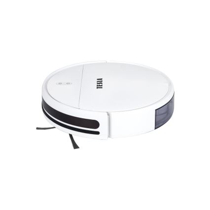 TESLA Electronics RoboStar - Älykäs robottipölynimuri 2in1 2500 mAh Wi-Fi Tuya valkoinen + kauko-ohjaus