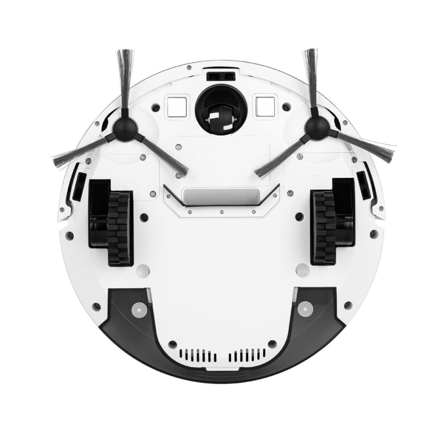 TESLA Electronics RoboStar - Älykäs robottipölynimuri 2in1 2500 mAh Wi-Fi Tuya valkoinen + kauko-ohjaus