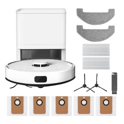 TESLA Electronics RoboStar - Älykäs robottipölynimuri 2in1 2600 mAh Wi-Fi valkoinen