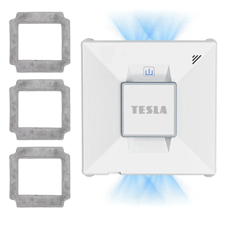 TESLA Electronics RoboStar - Älykäs ikkunanpesin vesisuihkulla 72W/230V/650 mAh Wi-Fi + kauko-ohjaus
