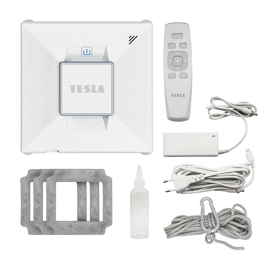TESLA Electronics RoboStar - Älykäs ikkunanpesin vesisuihkulla 72W/230V/650 mAh Wi-Fi + kauko-ohjaus