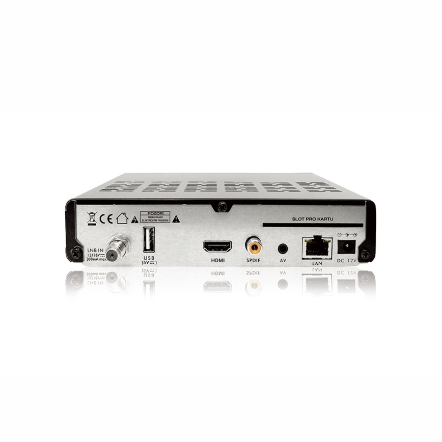 TESLA Electronics - Satelliittivastaanotin 2xAAA + kauko-ohjaus