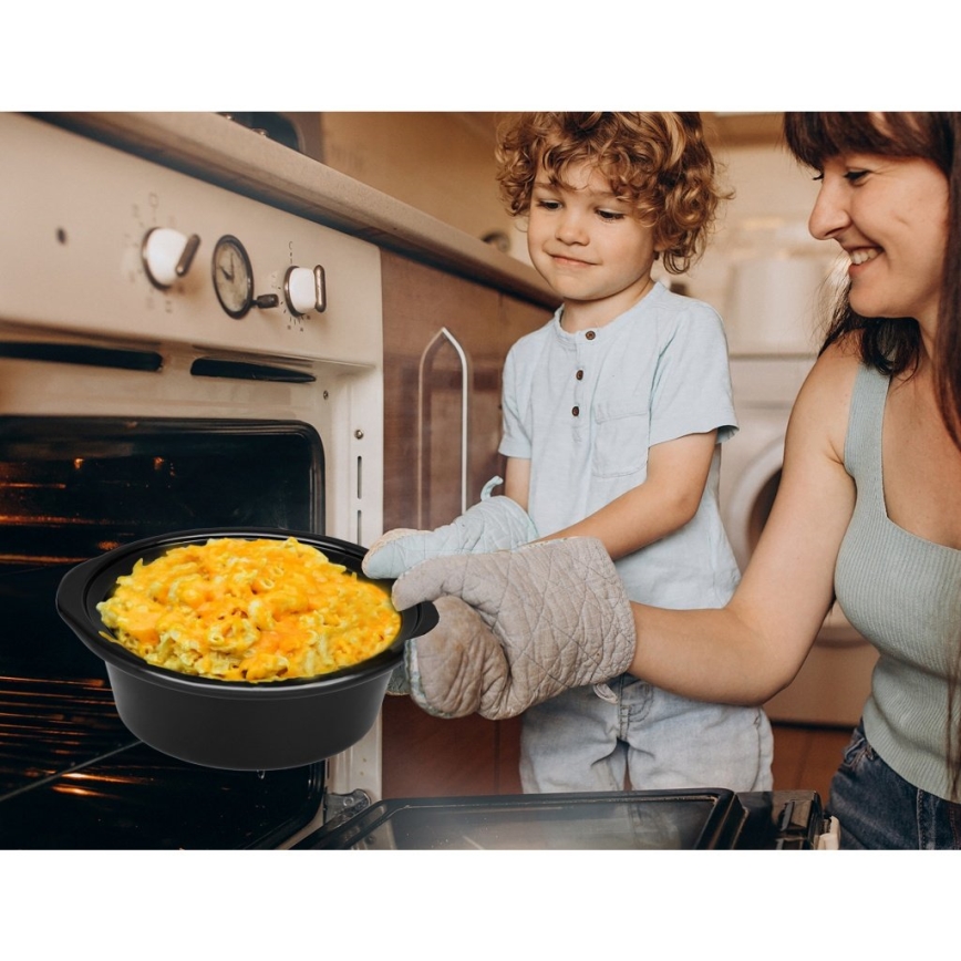 TESLA Electronics SlowCook - Hidas keittokattila 5,6 l 250W/230V