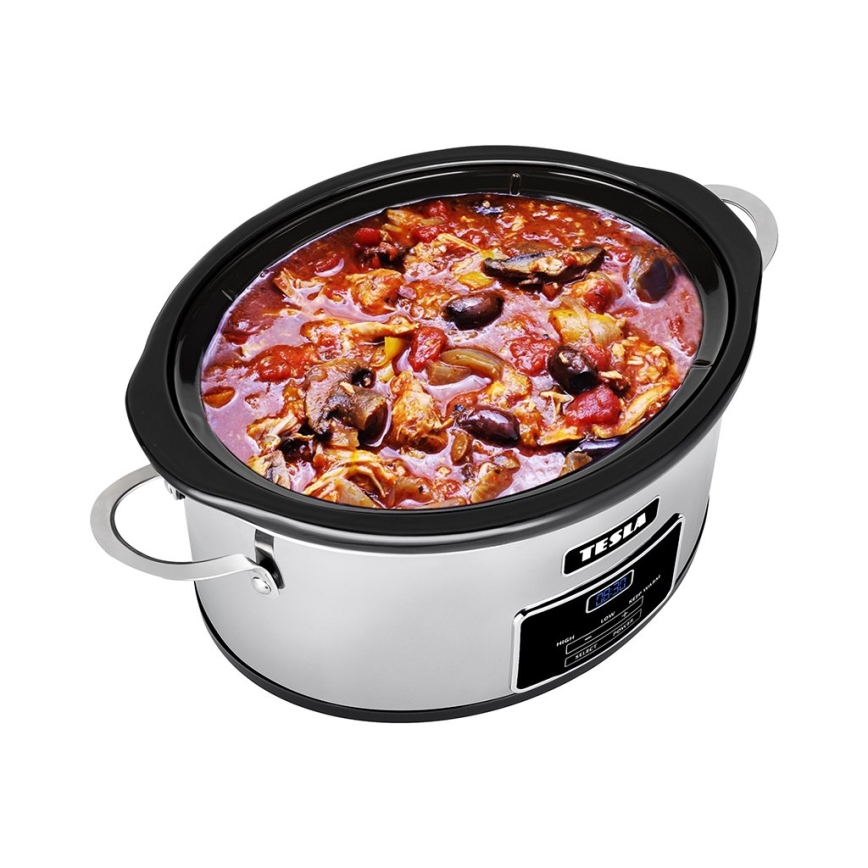 TESLA Electronics SlowCook - Hidas keittokattila 5,6 l 250W/230V