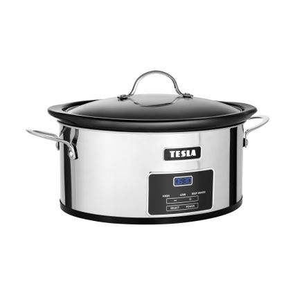TESLA Electronics SlowCook - Hidas keittokattila 5,6 l 250W/230V