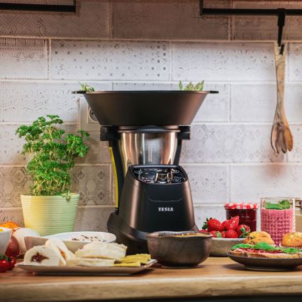 TESLA Electronics ThermoCook - Monikäyttöinen monitoimikone keittiössä 1200W/230V ruostumaton