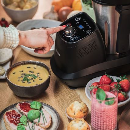 TESLA Electronics ThermoCook - Monikäyttöinen monitoimikone keittiössä 1200W/230V ruostumaton