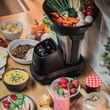 TESLA Electronics ThermoCook - Monikäyttöinen monitoimikone keittiössä 1200W/230V ruostumaton