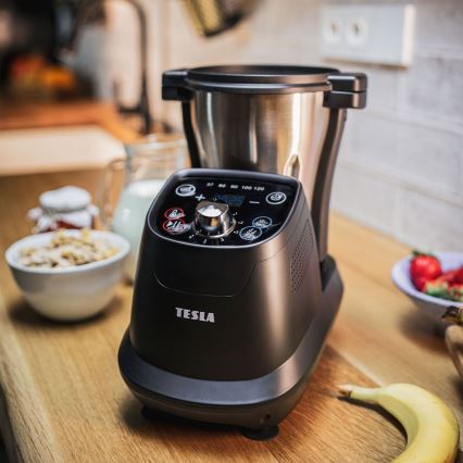 TESLA Electronics ThermoCook - Monikäyttöinen monitoimikone keittiössä 1200W/230V ruostumaton