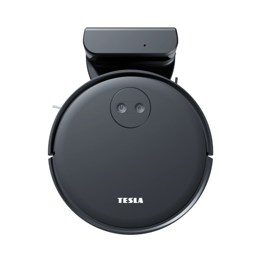 TESLA Smart - Älykäs robottipölynimuri 2in1 2000 mAh Wi-Fi musta + kauko-ohjaus