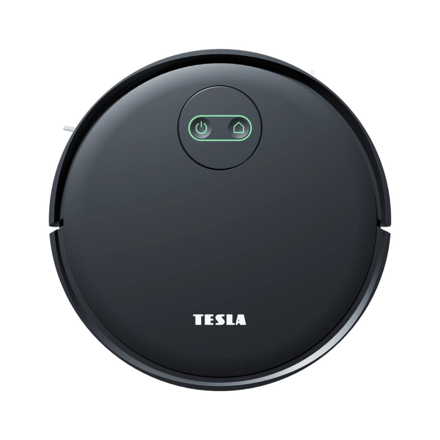 TESLA Smart - Älykäs robottipölynimuri 2in1 2000 mAh Wi-Fi musta + kauko-ohjaus