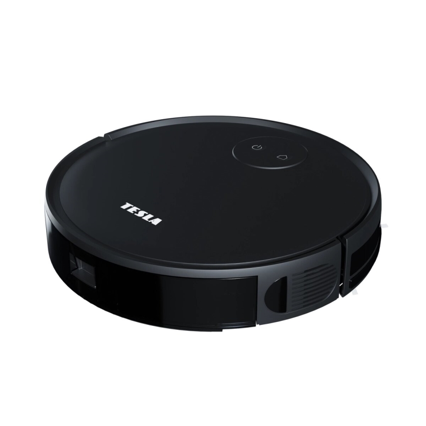 TESLA Smart - Älykäs robottipölynimuri 2in1 2000 mAh Wi-Fi musta + kauko-ohjaus