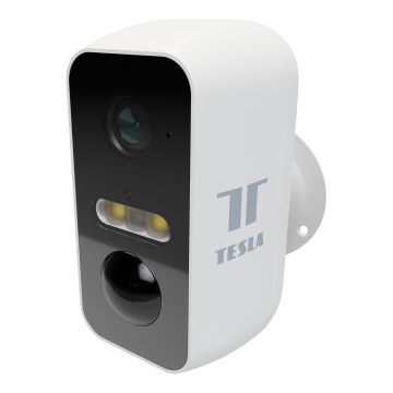 TESLA Smart - Älykäs ulkokamera anturilla 2K 1296p 9600 mAh 5V Wi-Fi IP65