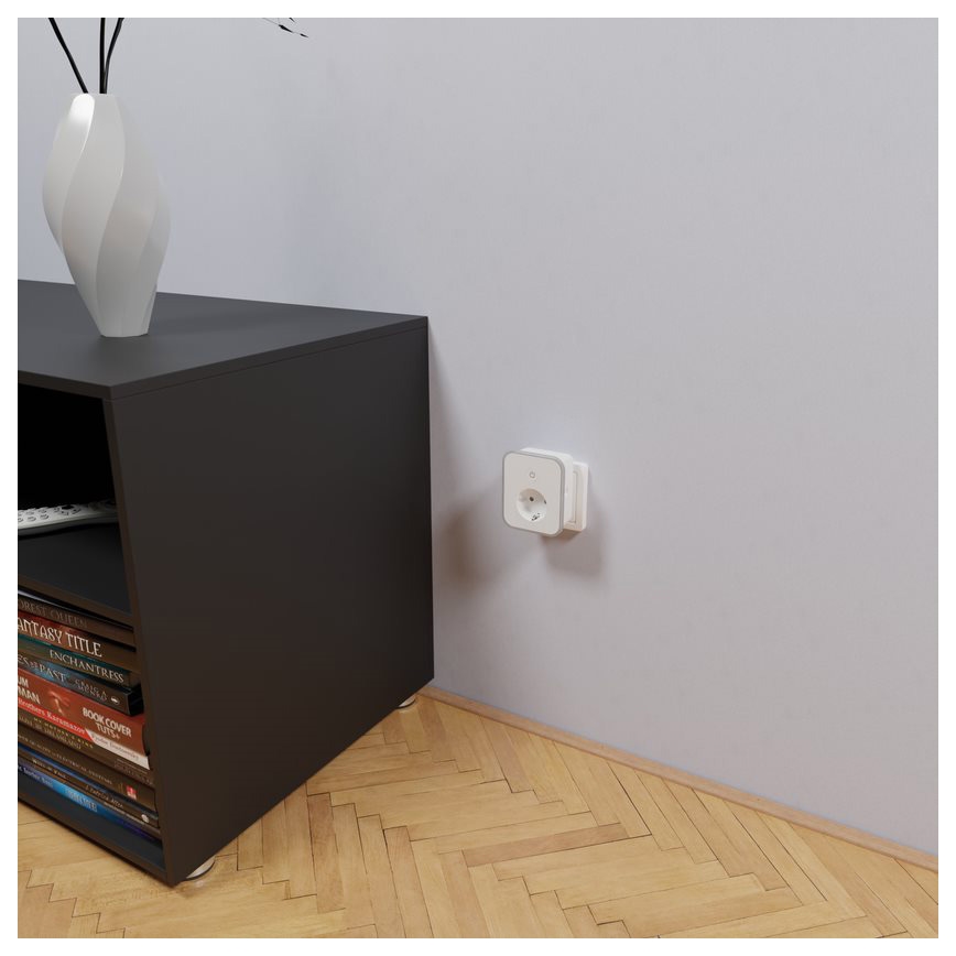 TESLA Smart - Älypistorasia 3690W/230V/16A 2xUSB/24W/5V Wi-Fi Tuya