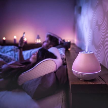 TESLA Smart - LED Älykäs aromidiffuuseri taustavalolla LED/10W/24V Wi-Fi