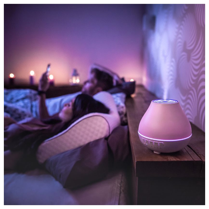 TESLA Smart - LED Älykäs aromidiffuuseri taustavalolla LED/10W/24V Wi-Fi