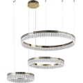 THALIA himmennettävä LED-kristallikattokruunu vaijerikiinnityksellä LED/120W/230V 3000-6000K + kaukosäädin