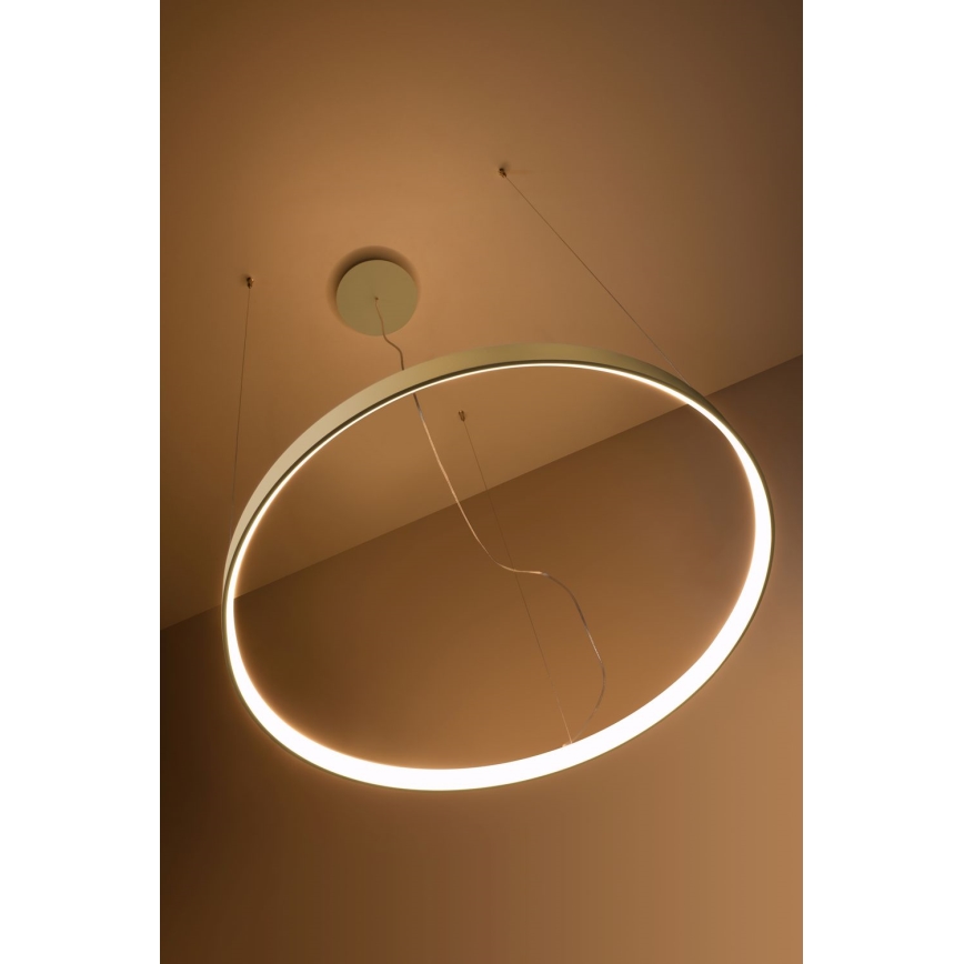 Thoro TH.174 - LED-kattokruunu johdossa RIO LED/50W/230V CRI 90 3000K halkaisija 78 cm kulta
