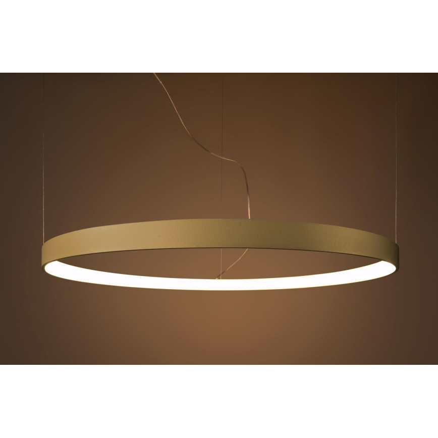 Thoro TH.174 - LED-kattokruunu johdossa RIO LED/50W/230V CRI 90 3000K halkaisija 78 cm kulta