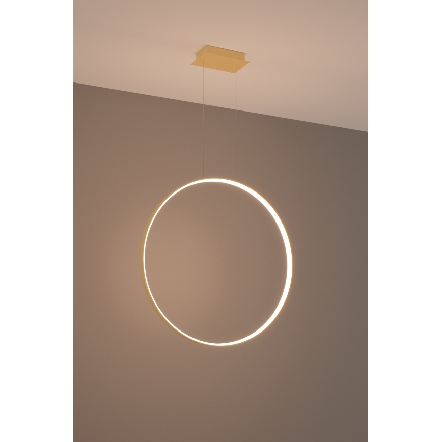 Thoro TH.175 - LED-kattokruunu johdossa RIO LED/50W/230V CRI 90 3000K halkaisija 78 cm kulta