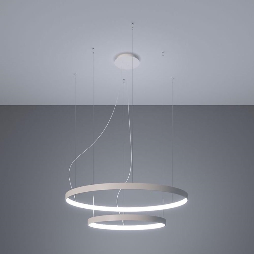 Thoro TH.178 - LED-kattokruunu johdossa RIO LED/80W/230V CRI 95 4000K valkoinen