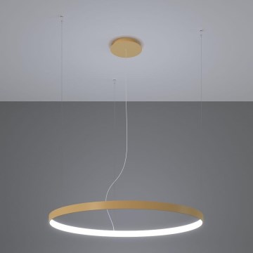 Thoro TH.181 - LED  Kattokruunu johdossa RIO LED /50W/230V CRI 95 4000K halkaisija 78 cm kulta