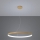 Thoro TH.217 - LED-kattokruunu johdossa RIO LED/30W/230V CRI 95 4000K halkaisija 55 cm kulta