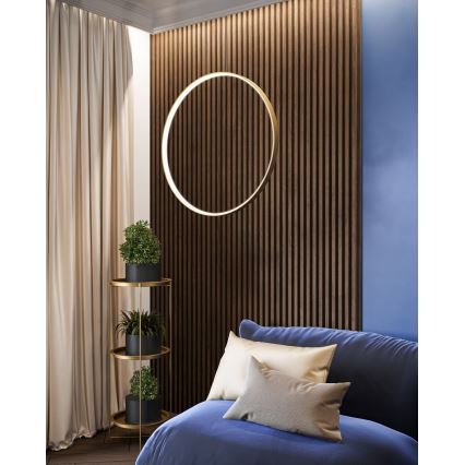 Thoro TH.220 - LED-kattokruunu johdossa RIO LED/30W/230V CRI 90 3000K halkaisija 55 cm kulta