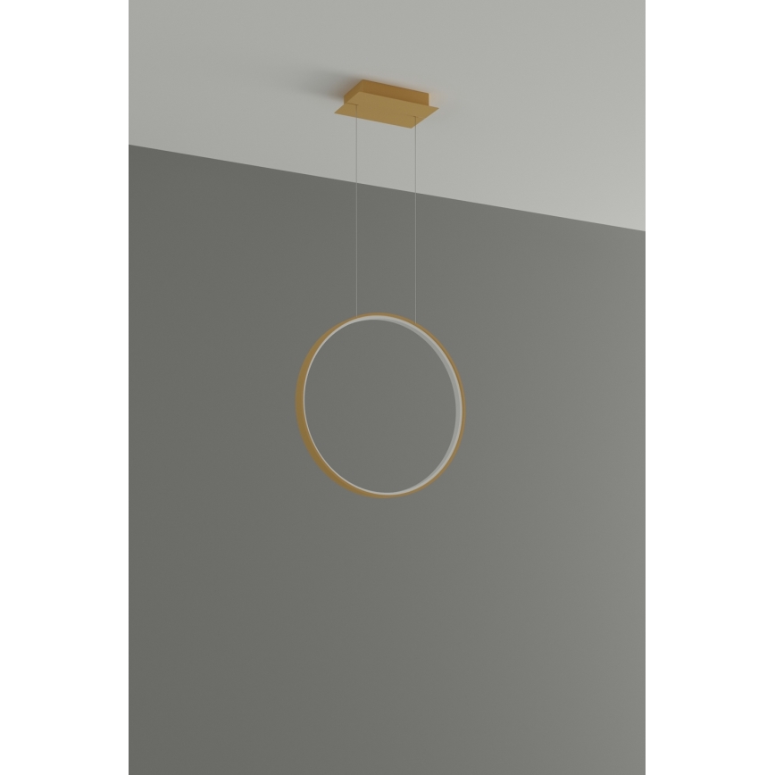 Thoro TH.220 - LED-kattokruunu johdossa RIO LED/30W/230V CRI 90 3000K halkaisija 55 cm kulta