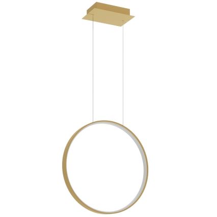 Thoro TH.220 - LED-kattokruunu johdossa RIO LED/30W/230V CRI 90 3000K halkaisija 55 cm kulta