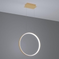 Thoro TH.221 - LED-kattokruunu johdossa RIO LED/30W/230V CRI 95 4000K halkaisija 55 cm kulta