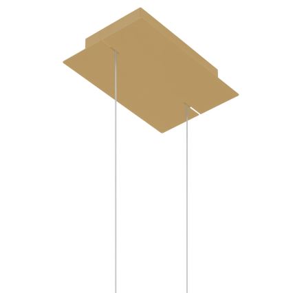 Thoro TH.221 - LED-kattokruunu johdossa RIO LED/30W/230V CRI 95 4000K halkaisija 55 cm kulta