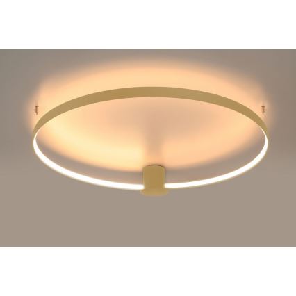 Thoro TH.222 - LED kattovalaisin RIO LED/21W/230V CRI 98 3000K halkaisija 55 cm kultainen