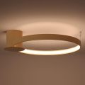 Thoro TH.222 - LED-kattovalaisin RIO LED/30W/230V CRI 90 3000K halkaisija 55 cm kulta
