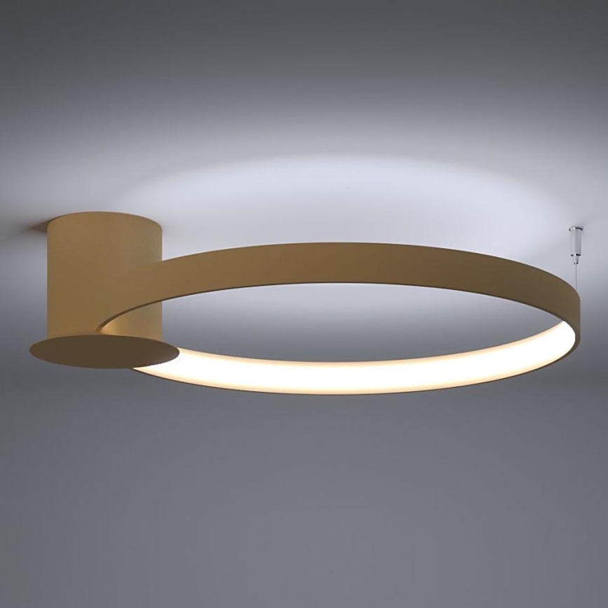 Thoro TH.223 - LED-kattovalaisin RIO LED/30W/230V CRI 95 4000K halkaisija 55 cm kulta