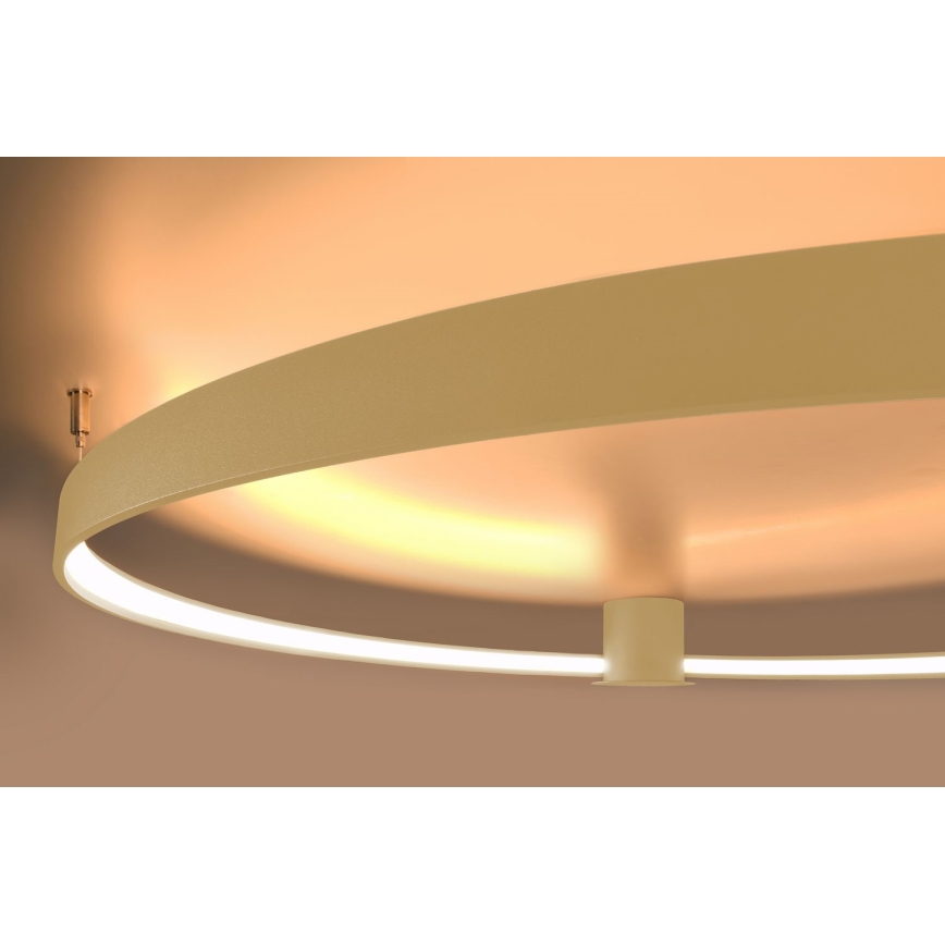 Thoro TH.224 - LED-kattovalaisin RIO LED/50W/230V CRI 90 3000K halkaisija 78 cm kulta
