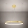 Thoro TH.246 - LED-kattokruunu johdossa RIO LED/50W/230V CRI 90 3000K halkaisija 78 cm kulta